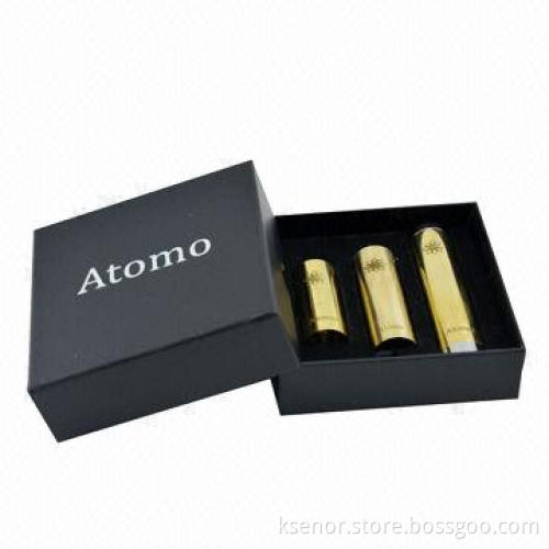 New Arrival Stainless Steel + Brass Electronic Cigarette Mod Atomizers with Factory Price